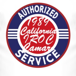 Authorized Service 1989 Chevy California IROC Camaro T Shirt