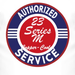 Authorized Service 1923 Chevy Series M Copper-Cooled T Shirt
