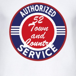 Authorized Service 1952 Chrysler Town and Country T Shirt