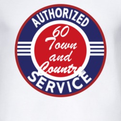 Authorized Service 1960 Chrysler Town and Country T Shirt