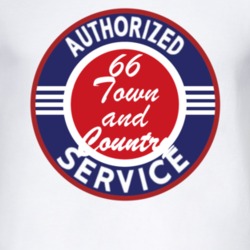 Authorized Service 1966 Chrysler Town and Country T Shirt