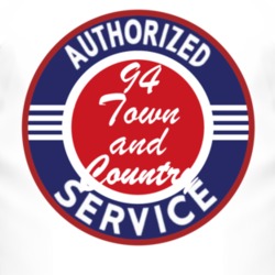 Authorized Service 1994 Chrysler Town and Country T Shirt