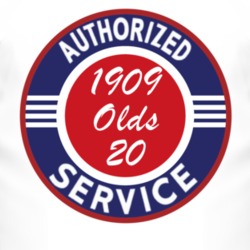 Authorized Service 1909 Oldsmobile Olds 20 T Shirt