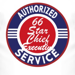 Authorized Service 1966 Pontiac Star Chief Executive T Shirt
