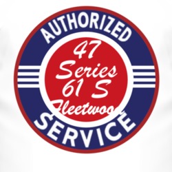 Authorized Service 1947 Cadillac Series 60 S Fleetwood T Shirt