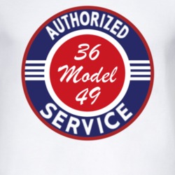 Authorized Service 1936 Model 49 T Shirt