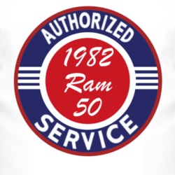 Authorized Service 1982 Dodge Ram 50 T Shirt