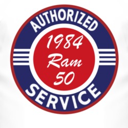 Authorized Service 1984 Dodge Ram 50 T Shirt