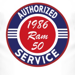 Authorized Service 1986 Dodge Ram 50 T Shirt