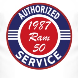Authorized Service 1987 Dodge Ram 50 T Shirt