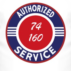 Authorized Service 1974 Chrysler 160 T Shirt