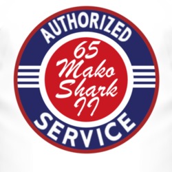 Authorized Service 1965 Chevy Mako Shark II T Shirt
