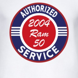 Authorized Service 2004 Dodge Ram 50 T Shirt