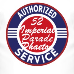 Authorized Service 1952 Chrysler Imperial Parade Phaeton T Shirt