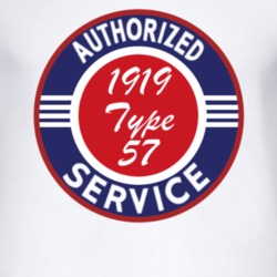 Authorized Service 1919 Cadillac Type 57 T Shirt
