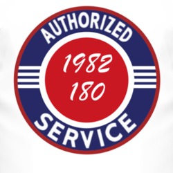 Authorized Service 1982 Chrysler 180 T Shirt