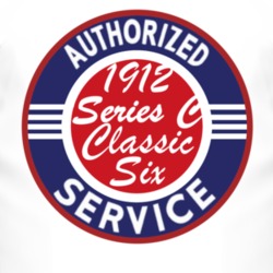 Authorized Service 1912 Chevy Series C Classic Six T Shirt
