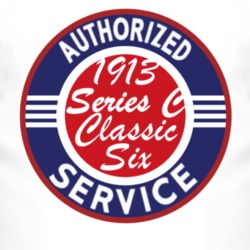 Authorized Service 1913 Chevy Series C Classic Six T Shirt