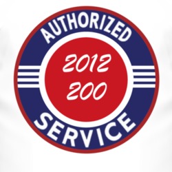 Authorized Service 2012 Chrysler 200 T Shirt