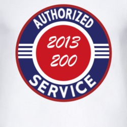 Authorized Service 2013 Chrysler 200 T Shirt