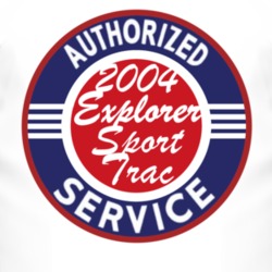 Authorized Service 2004 Explorer Sport Trac T Shirt