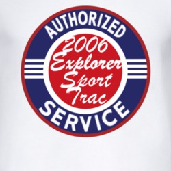 Authorized Service 2006 Explorer Sport Trac T Shirt