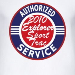 Authorized Service 2010 Explorer Sport Trac T Shirt