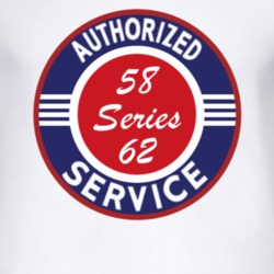 Authorized Service 1958 Cadillac Series 62 T Shirt