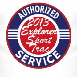 Authorized Service 2013 Explorer Sport Trac T Shirt