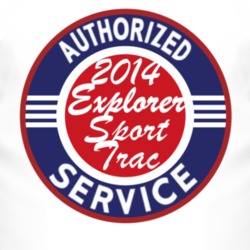 Authorized Service 2014 Explorer Sport Trac T Shirt