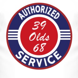 Authorized Service 1939 Oldsmobile Olds 68 T Shirt