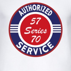 Authorized Service 1957 Cadillac Series 70 T Shirt