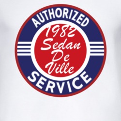 Authorized Service 1982 Cadillac Sedan De Ville T Shirt