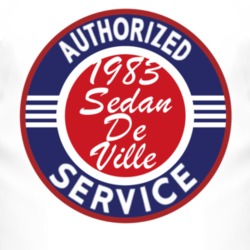 Authorized Service 1983 Cadillac Sedan De Ville T Shirt