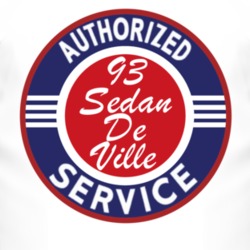Authorized Service 1993 Cadillac Sedan De Ville T Shirt