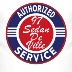 Authorized Service 1997 Cadillac Sedan De Ville T Shirt