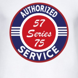 Authorized Service 1957 Cadillac Series 75 T Shirt