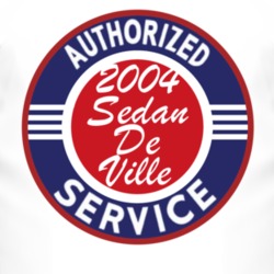 Authorized Service 2004 Cadillac Sedan De Ville T Shirt