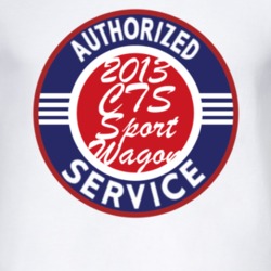 Authorized Service 2013 Cadillac CTS Sport Wagon T Shirt