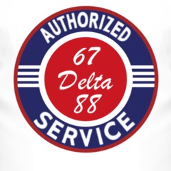 Authorized Service 1967 Oldsmobile Delta 88 T Shirt