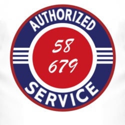 Authorized Service 1958 M 679 T Shirt