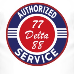 Authorized Service 1977 Oldsmobile Delta 88 T Shirt