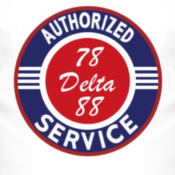 Authorized Service 1978 Oldsmobile Delta 88 T Shirt