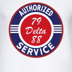 Authorized Service 1979 Oldsmobile Delta 88 T Shirt