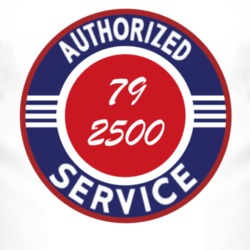 Authorized Service 1979 Chevy 2500 T Shirt