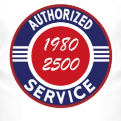 Authorized Service 1980 Chevy 2500 T Shirt