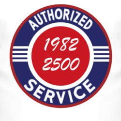 Authorized Service 1982 Chevy 2500 T Shirt