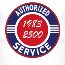 Authorized Service 1983 Chevy 2500 T Shirt