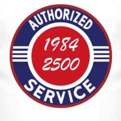 Authorized Service 1984 Chevy 2500 T Shirt