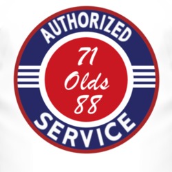 Authorized Service 1971 Oldsmobile Olds 88 T Shirt